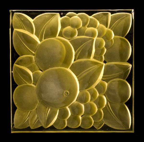 Rene Lalique Fruits Architectural Panel