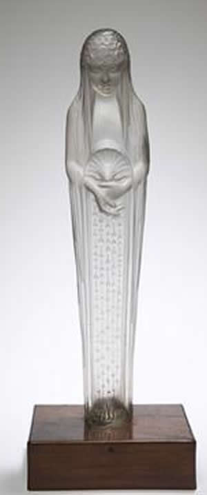 R. Lalique Galatee Source De La Fontaine Statue