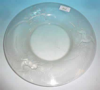 R. Lalique Gazelles Bowl