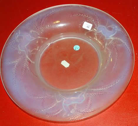 R. Lalique Gazelles Bowl