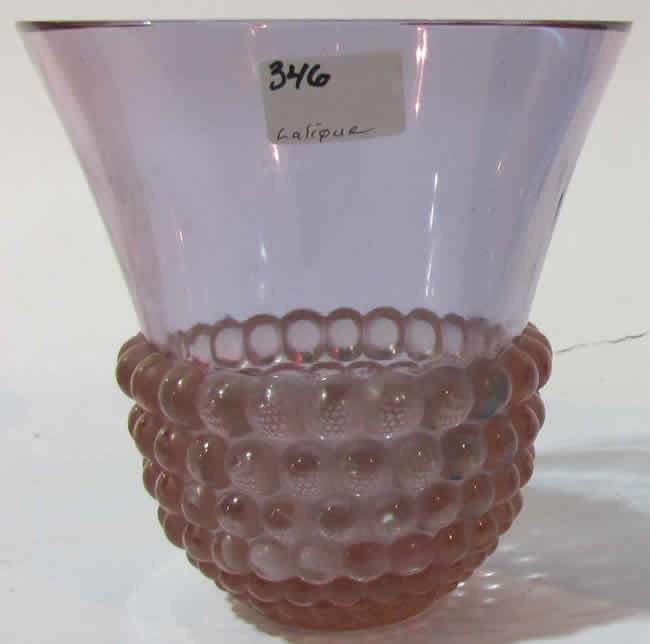 R. Lalique Graines Vase