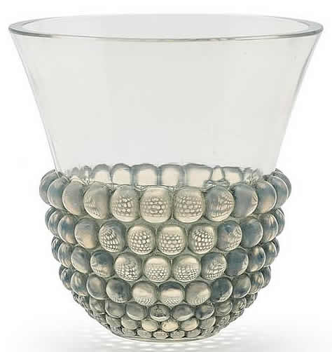 R. Lalique Graines Vase