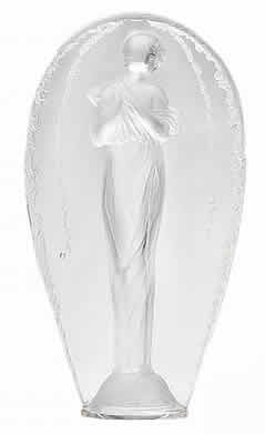 R. Lalique Grande Ovale Tete Penchee Statue