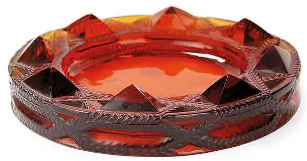 R. Lalique Grenade Ashtray