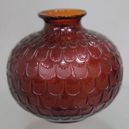R. Lalique Grenade Vase