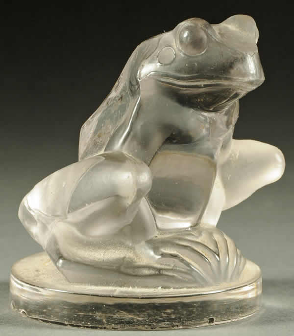 R. Lalique Grenouille Mascot