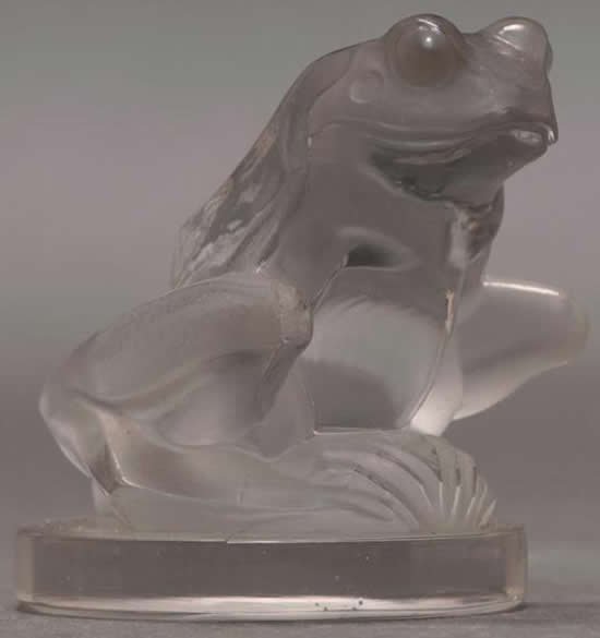 R. Lalique Grenouille Mascotte
