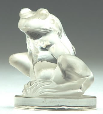 R. Lalique Grenouille Car Mascot
