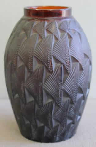 R. Lalique Grignon Vase