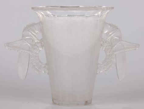 R. Lalique Grillons Vase