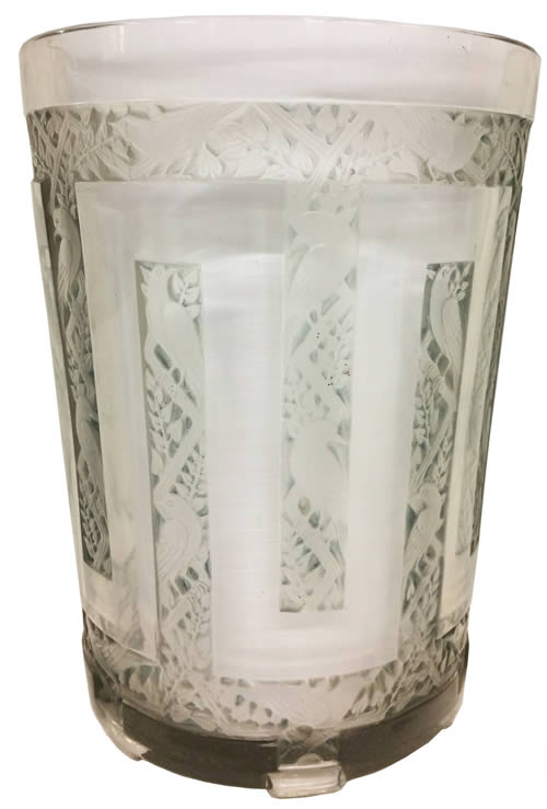 R. Lalique Grimpereaux Vase