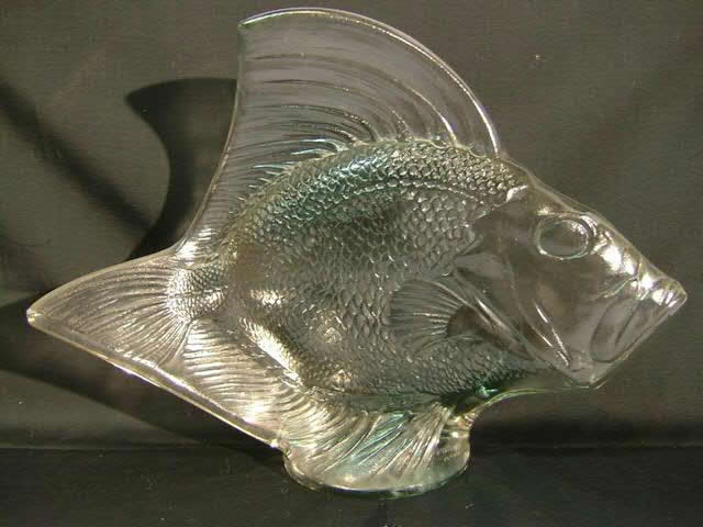 R. Lalique Gros Poisson Vagues Decorative Motif