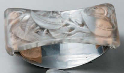 R. Lalique Grosses Feuilles Blotter