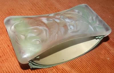 R. Lalique Grosses Feuilles Ink Blotter