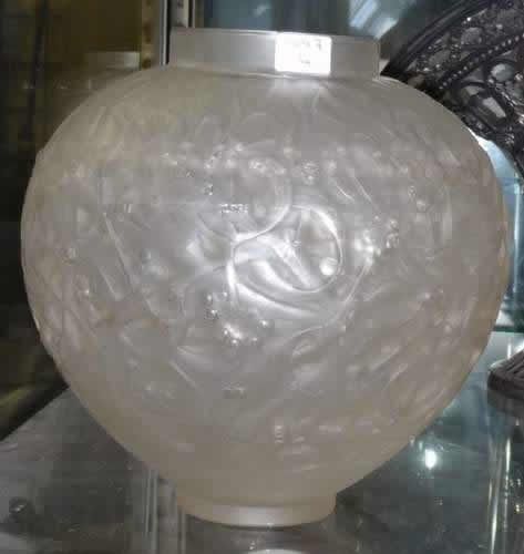 R. Lalique Gui Vase