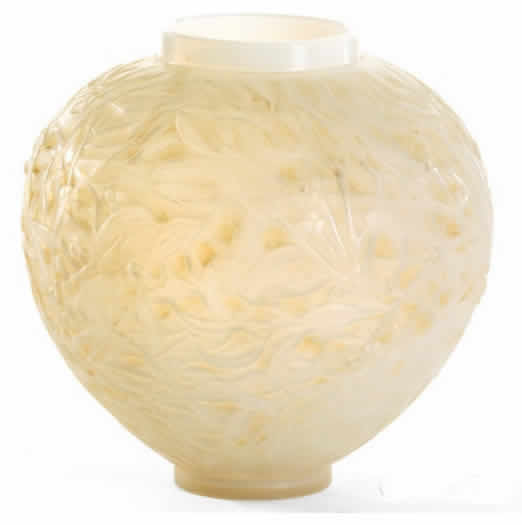 R. Lalique Gui Vase