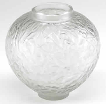 R. Lalique Gui Vase