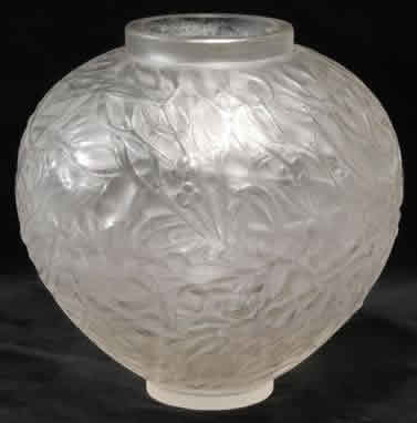 R. Lalique Gui Vase