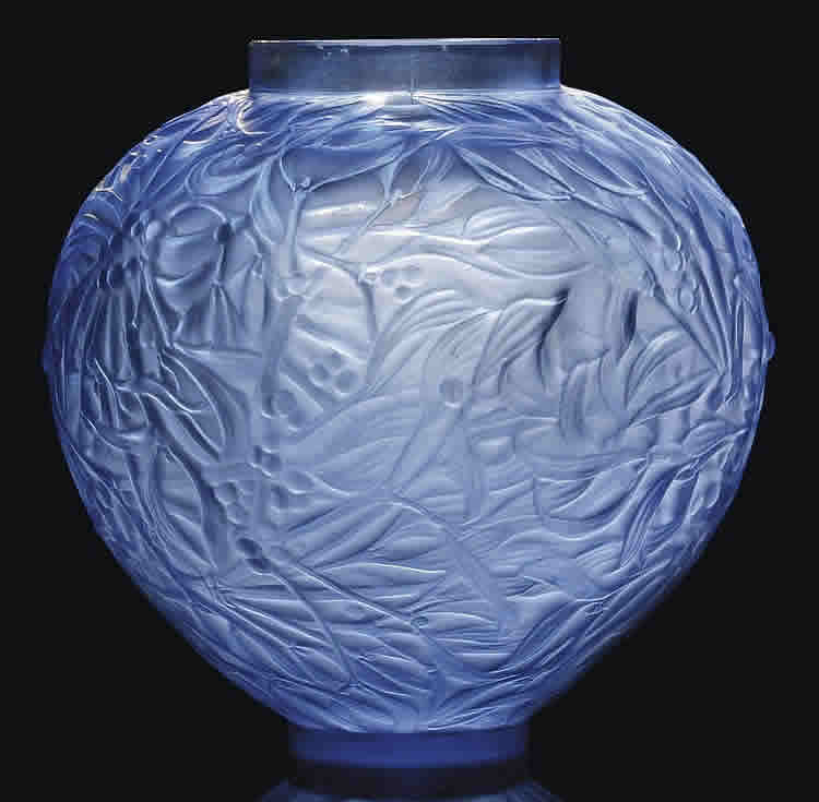 R. Lalique Gui Vase