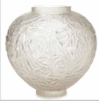 R. Lalique Gui Vase