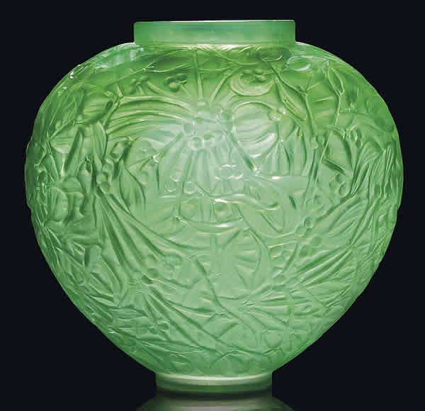R. Lalique Gui Vase