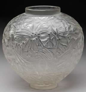 R. Lalique Gui Vase