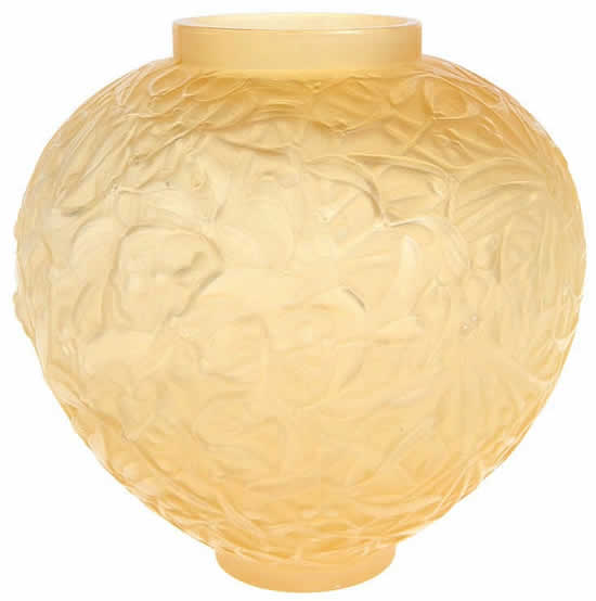 R. Lalique Gui Vase