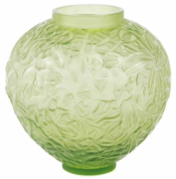 R. Lalique Gui Vase