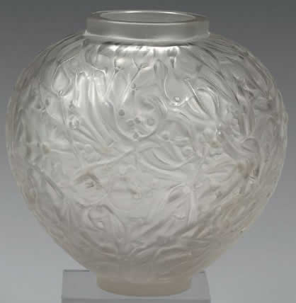 R. Lalique Gui Vase