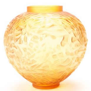 R. Lalique Gui Vase