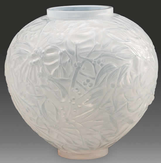 R. Lalique Gui Vase