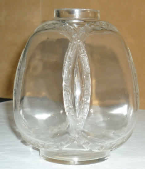 R. Lalique Guirlande De Roses Vase