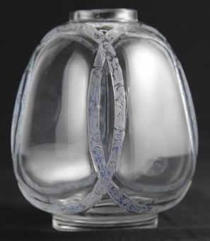 R. Lalique Guirlande De Roses Vase