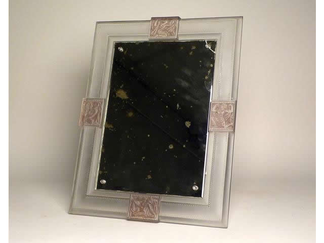 R. Lalique Helene Mirror