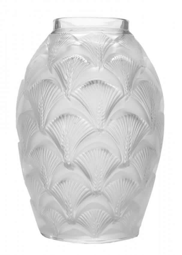 R. Lalique Herblay Vase