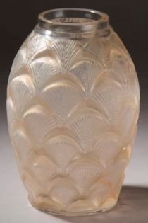 R. Lalique Herblay Vase