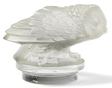 R. Lalique Hibou Car Mascot