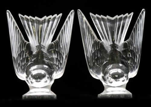 R. Lalique Hirondelle Car Mascot