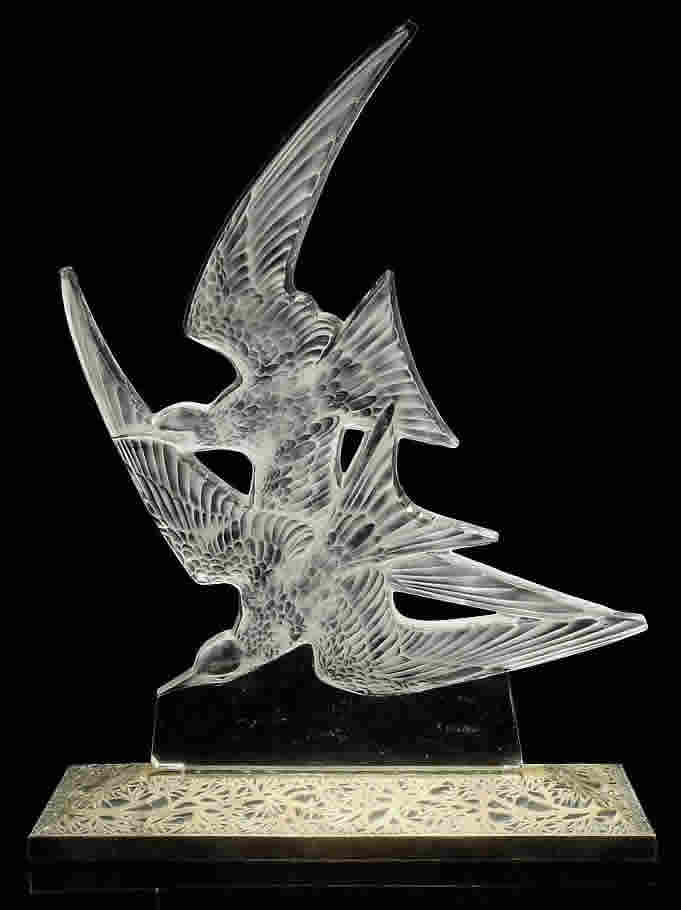 Rene Lalique Hirondelles Decoration