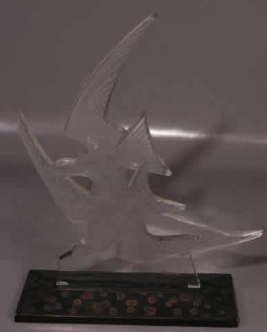 R. Lalique Hirondelles Decoration