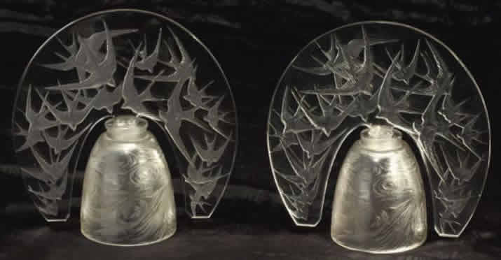 R. Lalique Hirondelles Veilleuse