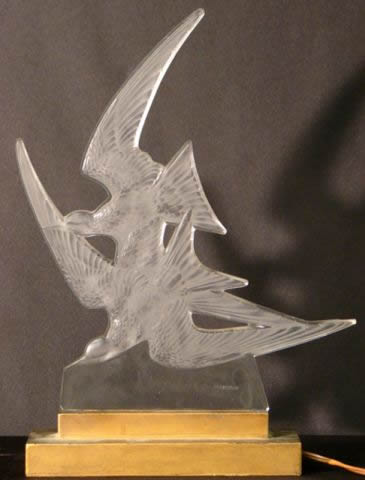 R. Lalique Hirondelles Decoration
