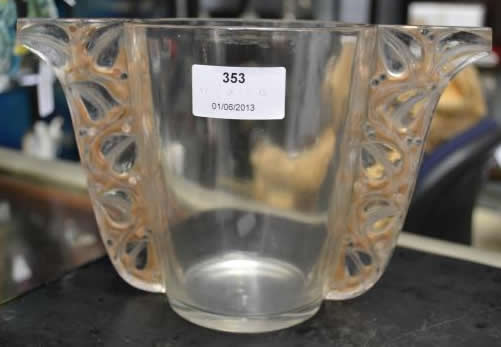 R. Lalique Honfleur Vase