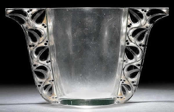 R. Lalique Honfleur Vase