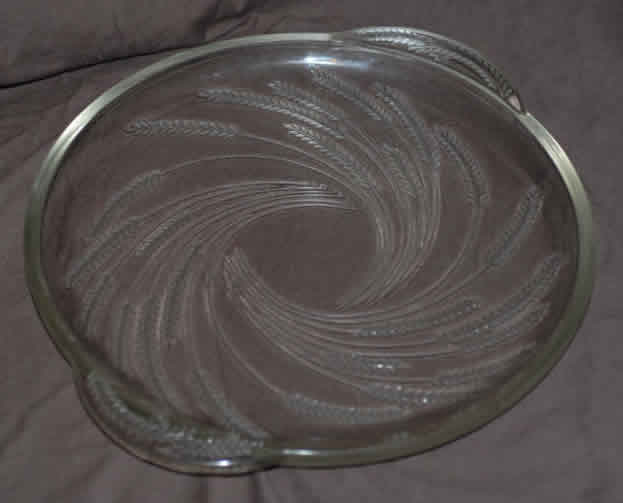 R. Lalique Hortense-2 Cake Plate
