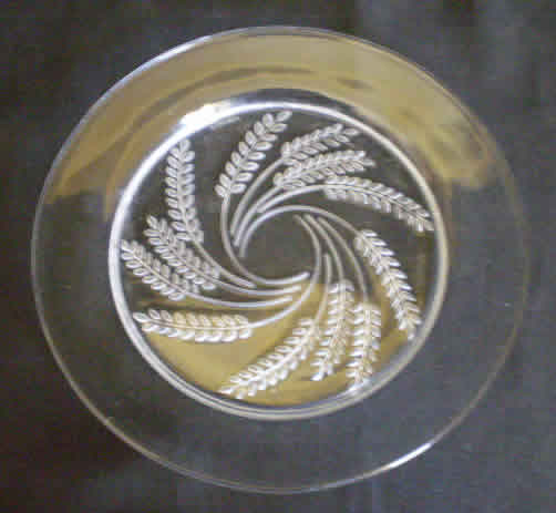 R. Lalique Hortense Lunch Plate