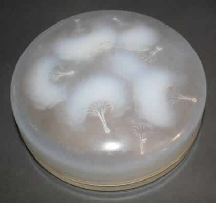 R. Lalique Houppes Powder Box