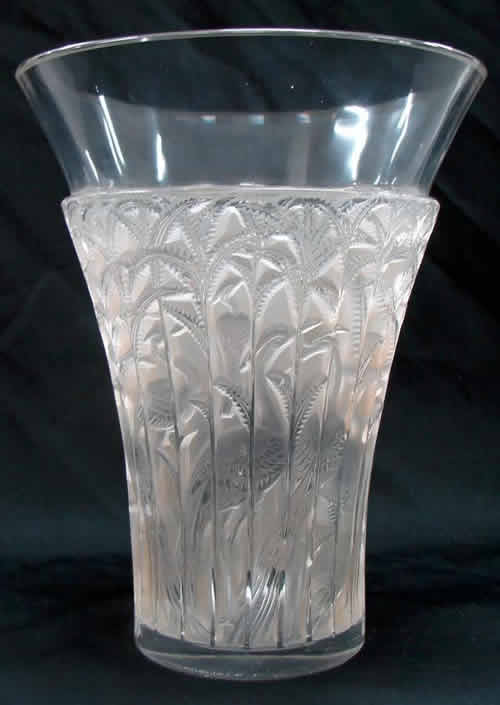 R. Lalique Ibis Vase
