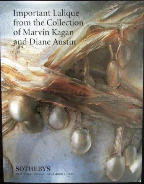 Rene Lalique From The Collection of Marvin Kagan and Diane Austin Auction Catalog