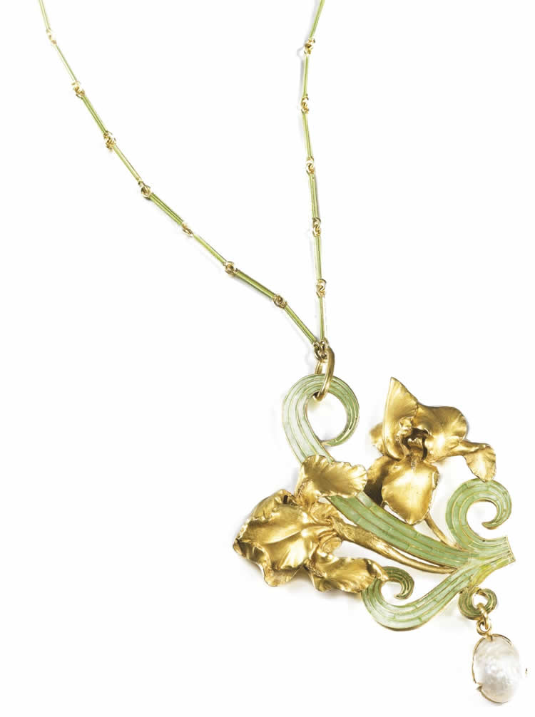 R. Lalique Iris Pendant